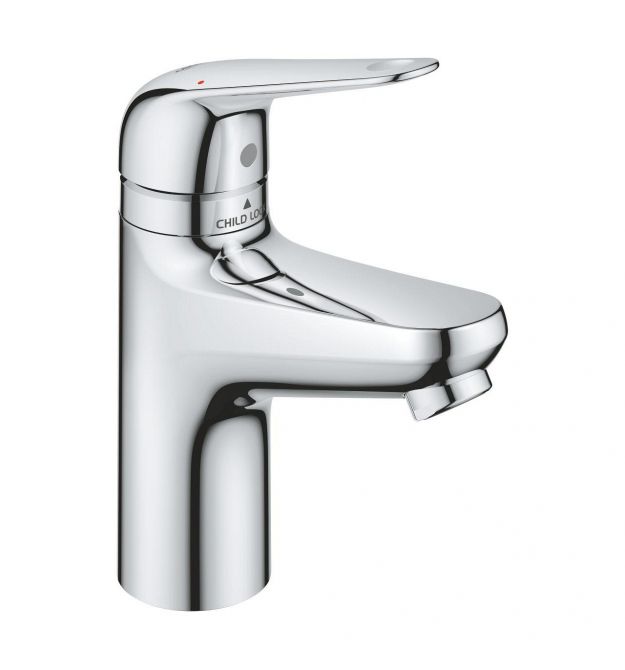 Grohe Смеситель для раковины Swift дл. излива - 82мм, неповоротный, 1 рычаг, хром