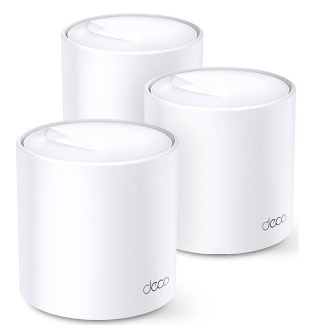 TP-Link Маршрутизатор DECO X60 1PK AX3000 1xGE LAN 1xGE WAN MU-MIMO OFDMA MESH
