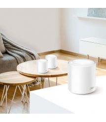 TP-Link Маршрутизатор DECO X60 1PK AX3000 1xGE LAN 1xGE WAN MU-MIMO OFDMA MESH