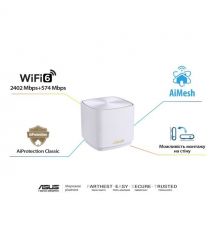 ASUS Маршрутизатор ZenWiFi XD5 3PK AX3000 1xGE LAN 1xGE WAN MU-MIMO MESH