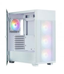 Zalman Корпус S5 Neo без БП, 1xUSB3.1, 1xUSB2.0, 4x120мм FRGB, VGA 390мм, LCS ready, TG Side Panel, ATX, белый