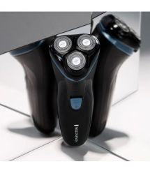 Remington Бритва електр. Style роторная, бритв.головок-3, сух., триммер,USB-C, черно-синий