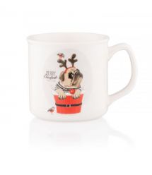 ARDESTO Чашка Merry Christmas, 360мл, фарфор