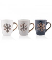 ARDESTO Чашка Snowflake, 320мл, керамика, в ассортименте