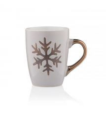 ARDESTO Чашка Snowflake, 320мл, керамика, в ассортименте