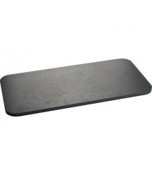 Deante Мойка кухонная Momi, гранит, квадрат, без крыла, 500х440х230мм, чаша - 1, универсальная, алебастр+ кухонная доска