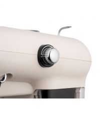 ARDESTO Кофеварка рожковая Vintage Dream 1.2л, молотый, ручной капучинатор, подогрев чашек, бежевый