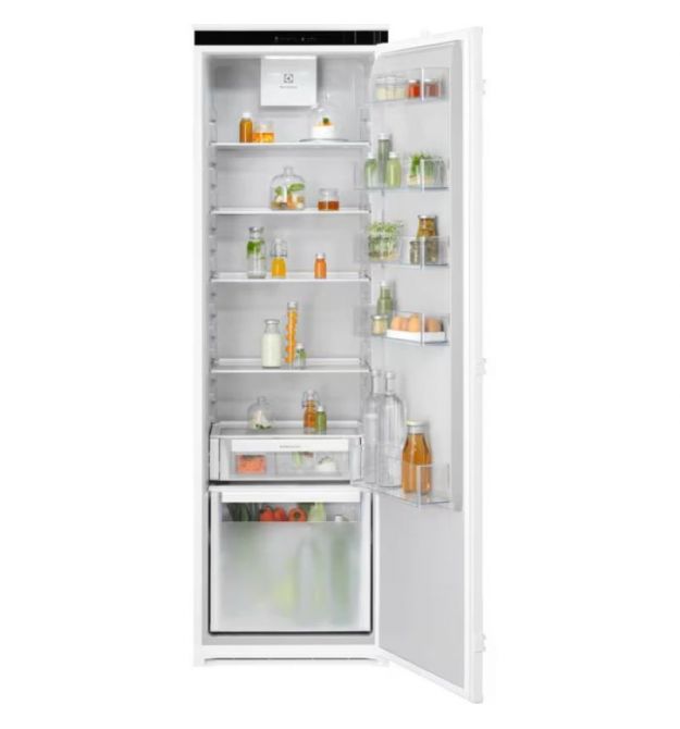 Electrolux Холодильная камера встраиваемая, 177x55х55, 309л, А++, ST, дисплей, белый