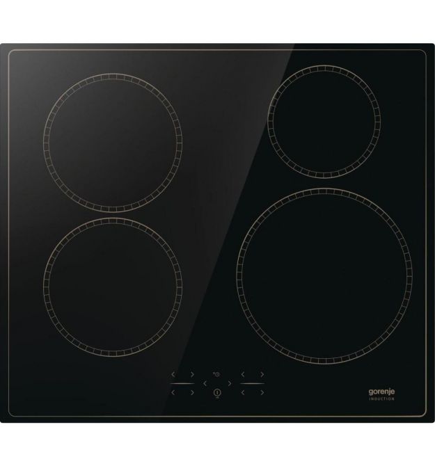 Gorenje Варочная поверхность индукционная, 60см, PowerBoost, TouchControl, StayWarm, блокировка от детей, черный