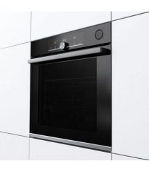 Gorenje Духовой шкаф электрический, 77л, A+,TouchFree, пар, дисплей, Wi-Fi упр, пиролиз, приготовл. на разн. уровнях, нерж