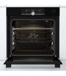 Gorenje Духовой шкаф электрический, 77л, A+,TouchFree, пар, дисплей, Wi-Fi упр, пиролиз, приготовл. на разн. уровнях, нерж