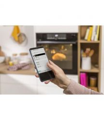 Gorenje Духовой шкаф электрический, 77л, A+,TouchFree, пар, дисплей, Wi-Fi упр, пиролиз, приготовл. на разн. уровнях, нерж
