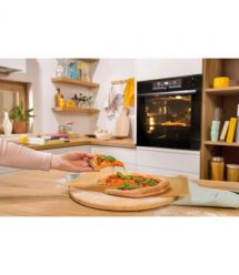 Gorenje Духовой шкаф электрический, 77л, A+,TouchFree, пар, дисплей, Wi-Fi упр, пиролиз, приготовл. на разн. уровнях, нерж
