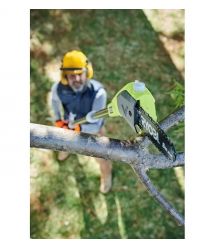 Ryobi Высоторез цепной аккумуляторный ONE+ OPP1820 18В 20см 3м 3.7кг без АКБ и ЗУ