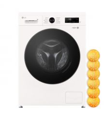 LG Стиральная машина, фронтальная, 7 кг, A+++, белый