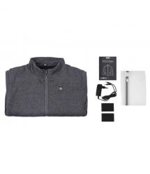 2E Tactical Кофта с подогревом Heat Power Grey, размер XL