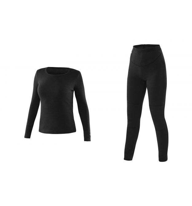 2E Tactical Женское термобелье с подогревом eFiber for Women Black, размер M