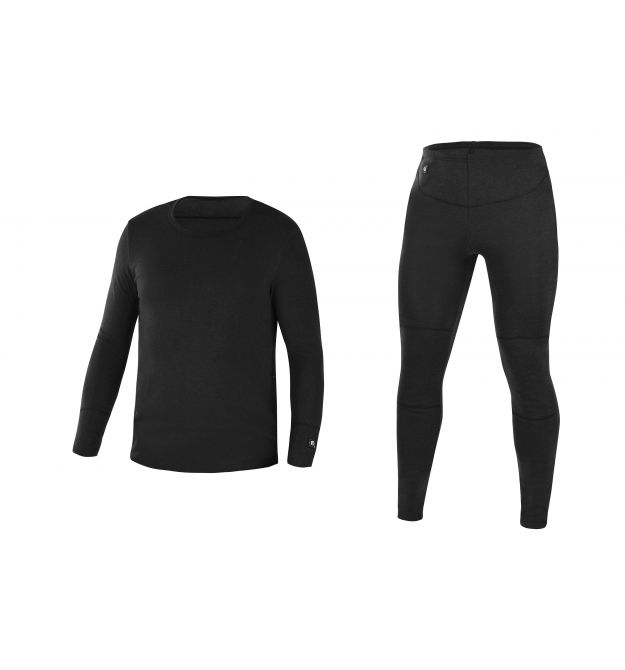 2E Tactical Мужское термобелье с подогревом eFiber for Men Black, размер XXL