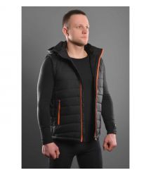 2E Tactical Жилет с подогревом Heat Power Plus Black с капюшоном размер XL