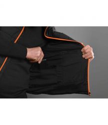 2E Tactical Жилет с подогревом Heat Power Plus Black с капюшоном размер XL