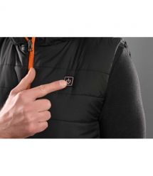 2E Tactical Жилет с подогревом Heat Power Plus Black с капюшоном размер XL