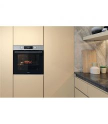 Whirlpool Духовой шкаф электрический, 71л, A+, дисплей, конвекция, телескопические направляющие, нерж