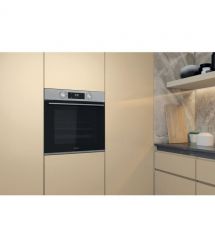 Whirlpool Духовой шкаф электрический, 71л, A+, дисплей, конвекция, телескопические направляющие, нерж