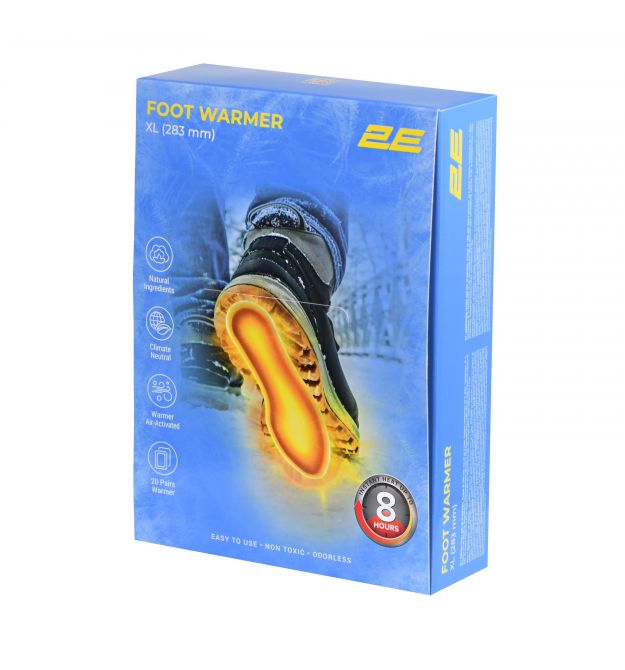 2E Tactical Химическая грелка для ног размер XL (283мм), до 8 часов