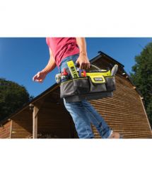 Ryobi Сумка для инструмента RSSSOT1, 17л, открытая, жесткая конструкция, полиэстер, 25х32х20см