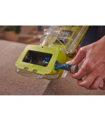 Ryobi Пылесос аккумуляторный моющий ONE+ RDC18-0 18В 17Вт контейнер для воды чистая/грязная 0.12/0.2л 2.5кг без АКБ и ЗУ
