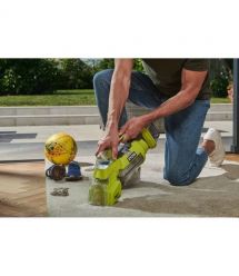 Ryobi Пылесос аккумуляторный моющий ONE+ RDC18-0 18В 17Вт контейнер для воды чистая/грязная 0.12/0.2л 2.5кг без АКБ и ЗУ