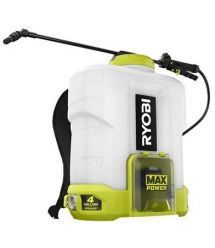Ryobi Опрыскиватель аккумуляторный Max Power RY36BPSA-0 15л 36В 0.6-2.5л/мин комплект насадок 5.8кг без АКБ и ЗУ