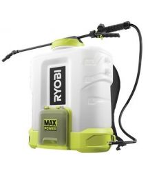 Ryobi Опрыскиватель аккумуляторный Max Power RY36BPSA-0 15л 36В 0.6-2.5л/мин комплект насадок 5.8кг без АКБ и ЗУ