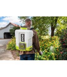 Ryobi Опрыскиватель аккумуляторный Max Power RY36BPSA-0 15л 36В 0.6-2.5л/мин комплект насадок 5.8кг без АКБ и ЗУ