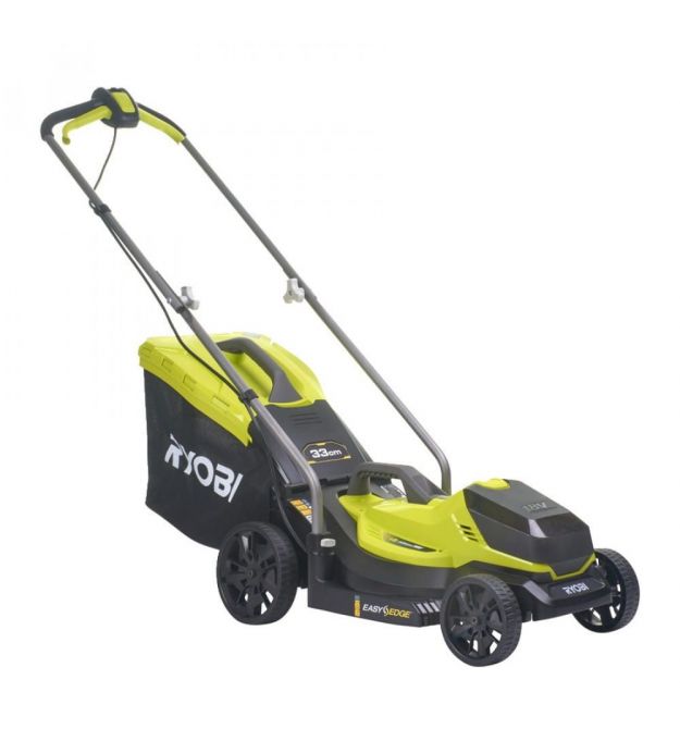 Ryobi Газонокосилка аккумуляторная ONE+ OLM1833B 18В 33см 35л 25-65мм 8.1кг без АКБ и ЗУ