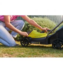 Ryobi Газонокосилка аккумуляторная ONE+ OLM1833B 18В 33см 35л 25-65мм 8.1кг без АКБ и ЗУ