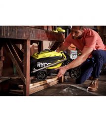Ryobi Газонокосилка аккумуляторная ONE+ OLM1833B 18В 33см 35л 25-65мм 8.1кг без АКБ и ЗУ