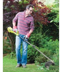 Ryobi Триммер садовый сетевой RBC1226I 1200Вт 26см нож/леска 38см система SmartTool 5.1кг