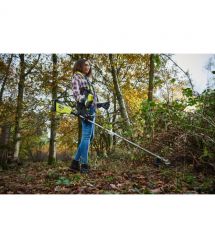 Ryobi Триммер садовый аккумуляторный Max Power RY36BCX30A-0 36В 30см нож/леска 40см эргоремни Vertebrae 4.7кг без АКБ и ЗУ
