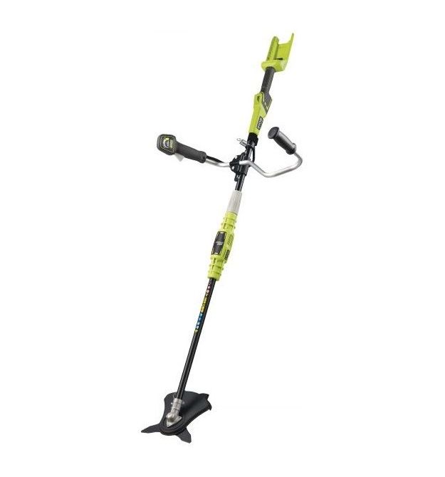 Ryobi Триммер садовый аккумуляторный Max Power RBC36B26B 36В 26см нож/леска 30см эргоремни Vertebrae 3.7кг без АКБ и ЗУ