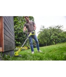 Ryobi Триммер садовый аккумуляторный ONE+ OLT1832 18В 25-30см телескоп.штанга регулировка угла наклона 2.3кг без АКБ и ЗУ