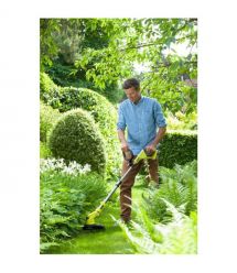 Ryobi Триммер садовый аккумуляторный ONE+ OLT1832 18В 25-30см телескоп.штанга регулировка угла наклона 2.3кг без АКБ и ЗУ