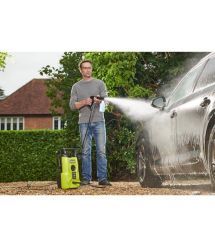Ryobi Минимойка высокого давления RY110PWA 1400Вт 110бар 390л/ч шланг 5м 5.6кг