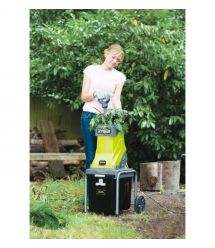 Ryobi Измельчитель садовый сетевой RSH2545B 2500Вт 45мм 40л нож 13.4кг