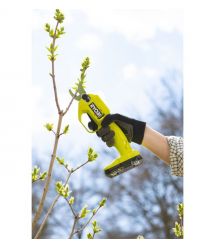 Ryobi Секатор аккумуляторный ONE+ RY18SCA-0 18В d реза 25мм 0.74кг без АКБ и ЗУ