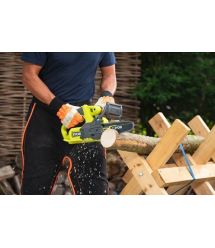 Ryobi Пила цепная аккумуляторная RY18CS20A-0, 18В ONE+, шина 20см, без АКБ и ЗП