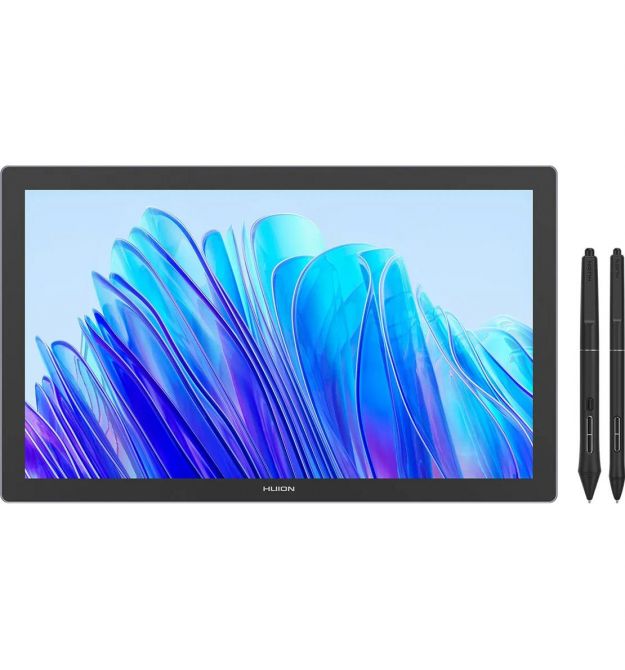 Huion Графический монитор 19" Kamvas Pro 19,4K USB-Cх2, 3.5 mini-jack, серый тёмный