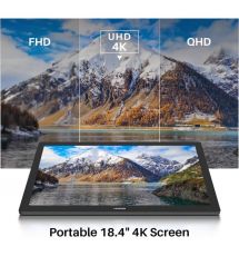 Huion Графический монитор 19" Kamvas Pro 19,4K USB-Cх2, 3.5 mini-jack, серый тёмный