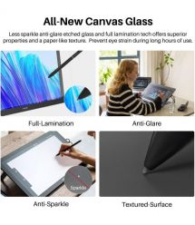 Huion Графический монитор 19" Kamvas Pro 19,4K USB-Cх2, 3.5 mini-jack, серый тёмный