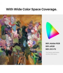 Huion Графический монитор 19" Kamvas Pro 19,4K USB-Cх2, 3.5 mini-jack, серый тёмный